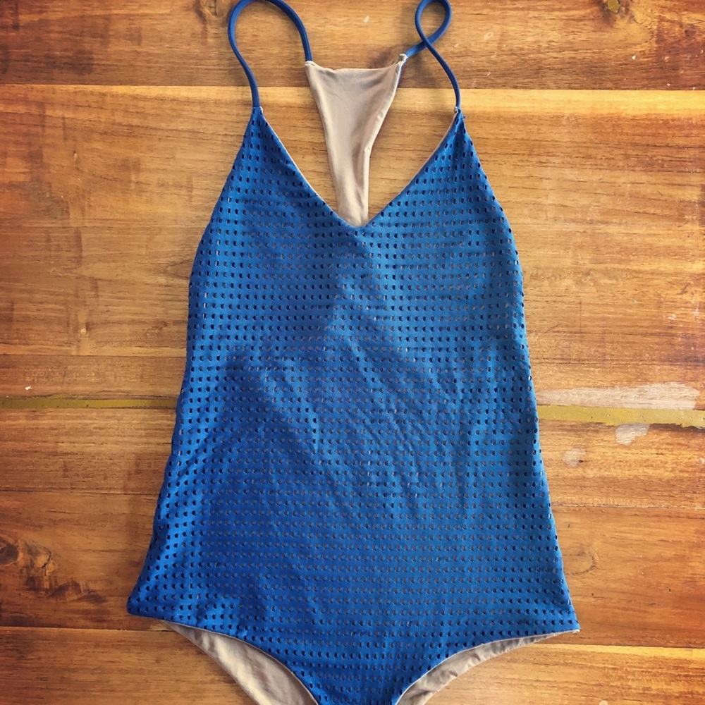 *SOLD* Acacia Sunset Ocean mesh, M